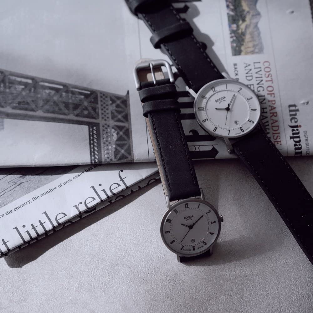 Watch Black [Boccia Titanium] 3296-01