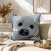 Seal Sea Cute Pillow Case for Sofa Living Room Home office Decor Protective Cover