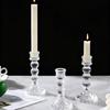 Vintage French Crystal Candle Holder for Aromatherapy & Dinner Ambiance