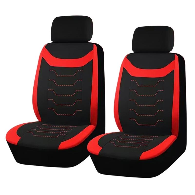 Universal Vehicle Textured Pattern Car Seat Covers For Stylish Appearance Comfort And Seat Protection