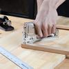 WORKPRO Staple Gun, Hand Stacker, Made in Taiwan, Cable Stacker with Handle Lock, 3-in-1 Design, Includes 200 Replacement Staples, for Woodworking, DI