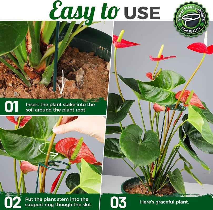 High-quality Gardening Plant Supports Flower Stand Reusable Protection Fixing Tool Garden Supplies For Vegetable Holder Bracket