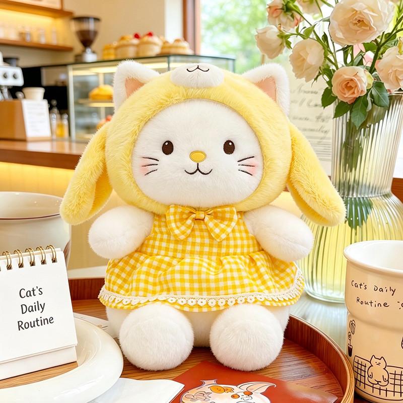 Fluffy Sheep Plush Toy With Pp Cotton Filling For Kids And Teens Gift