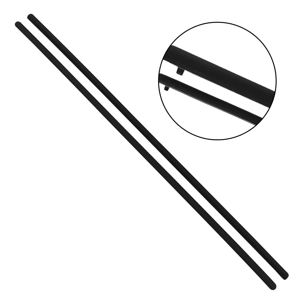 HSSDTECH Laptop Bottom Rubber Feet - Anti-Slip Pads for Dell Latitude 3520 Black (2 Pieces)