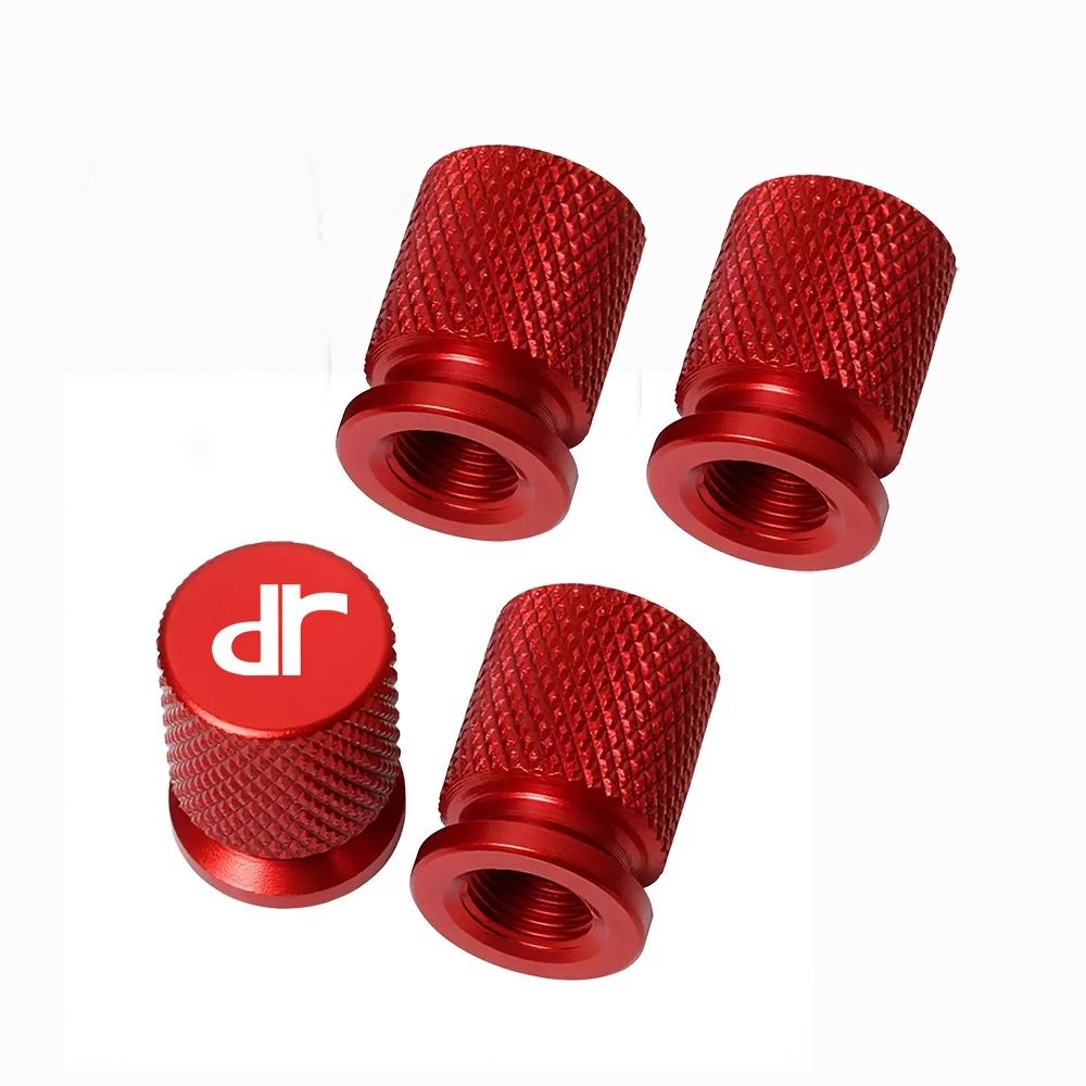 4PCS Aluminum Alloy Car Tire Valve Caps Airdust Waterproof Tyre Rim Stem Cover for Models DR Zero DR3 5.0 4 6 F35 DR 1 2 3 S2