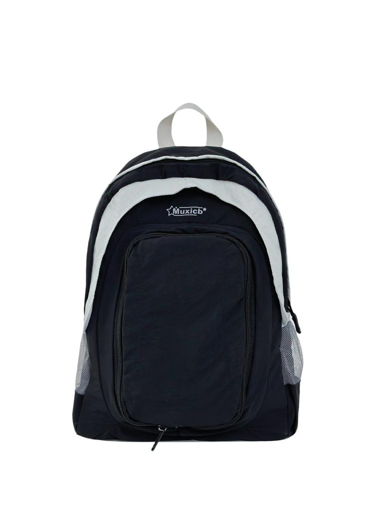 School Bag High Value Solid Color Simple Fresh Leisure Large Capacity Pass Junior High School Students