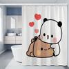 BUBU DUDU Bathroom Curtains Bath Curtain Folding Partition Shower Accessories Bedrooms Things the Sets Full Set Luxury European