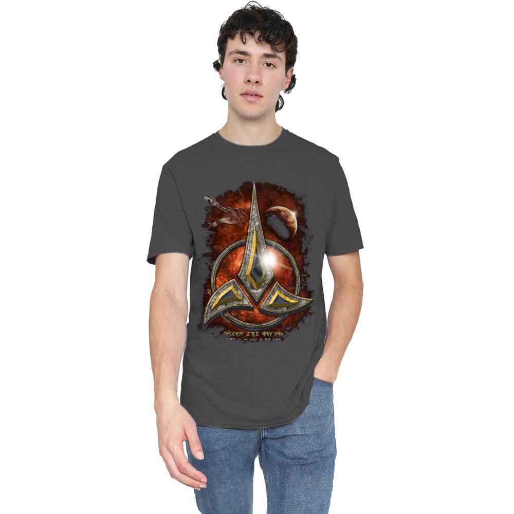 Star Trek Unisex Adult Klingon Crest T-Shirt