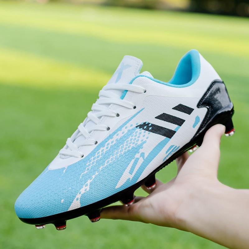 Men'S Soccer Shoes, Long-Spiked Studded Children'S Sneakers, Korean Version Large Size Training Shoes