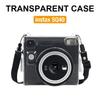 [Film Lab] Instax Square SQ40 Transparent Case Camera Protective Case with Strap CAA10