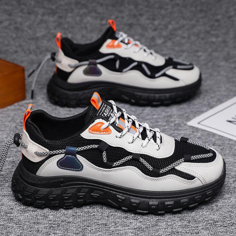 Youth outdoor running shoes tide and platform lightweight sports shoes
