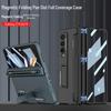 Samsung Z Fold4 Magnetic Pen Slot Case with Full Hinge Coverage and Film Protection