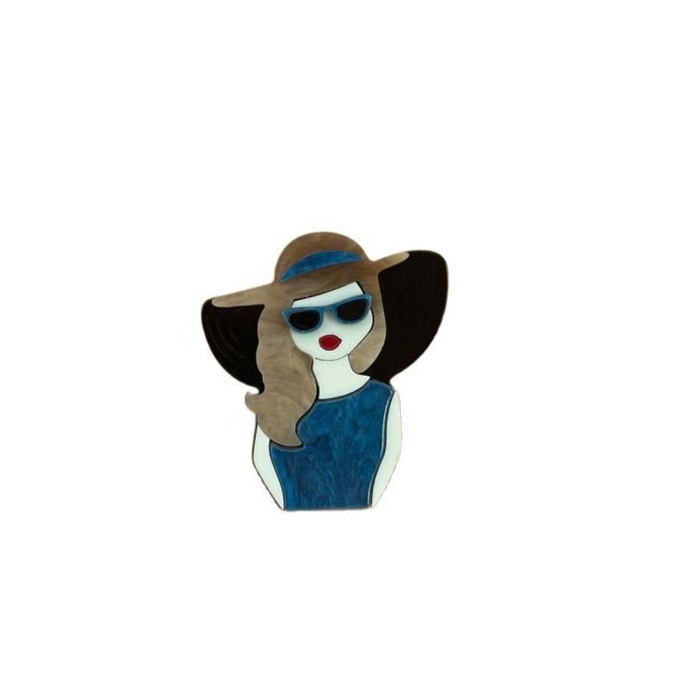 Waterproof Acrylic Abstract Ring Irregular Modern Lady Finger Circle  Festival Gifts