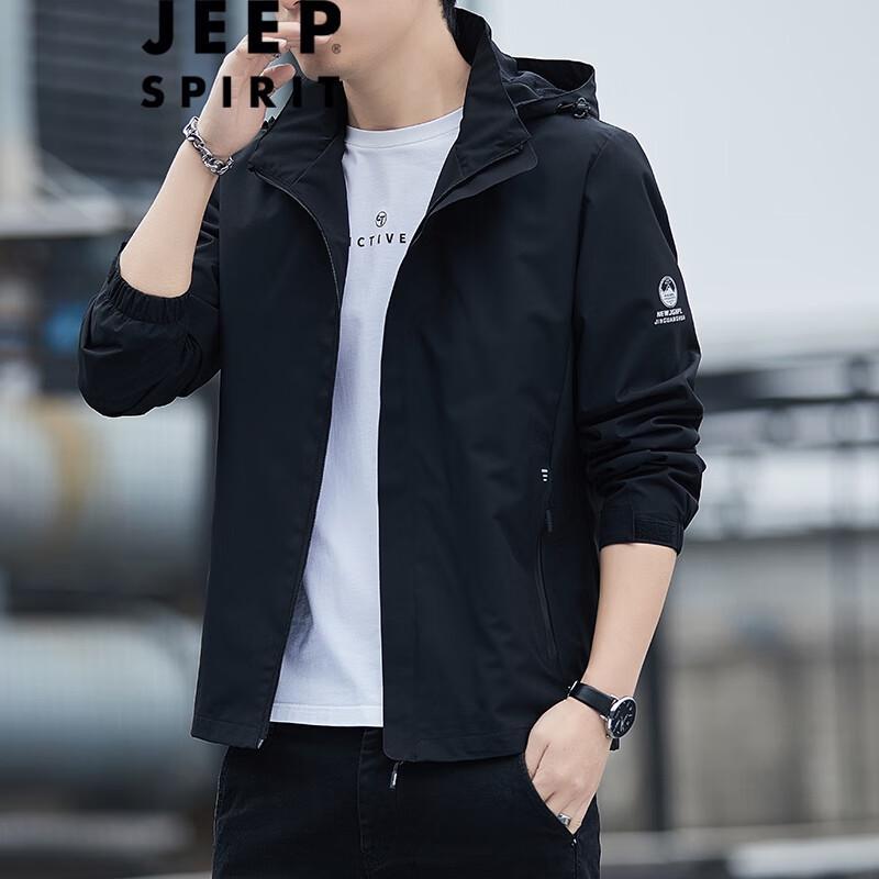 JEEP SPIRIT Men's Windproof Outdoor Jacket