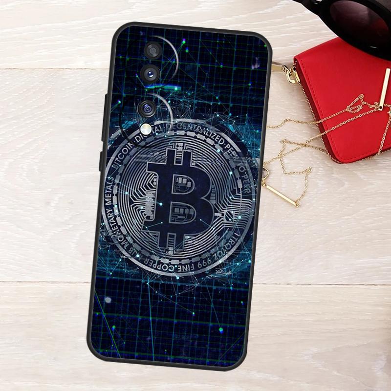 Bitcoins Coin Case For Honor Magic 8 5 6 7 Lite X9a X9b X9c X9d X8b X8c Win RT 50 70 90 200 400 Pro Cover