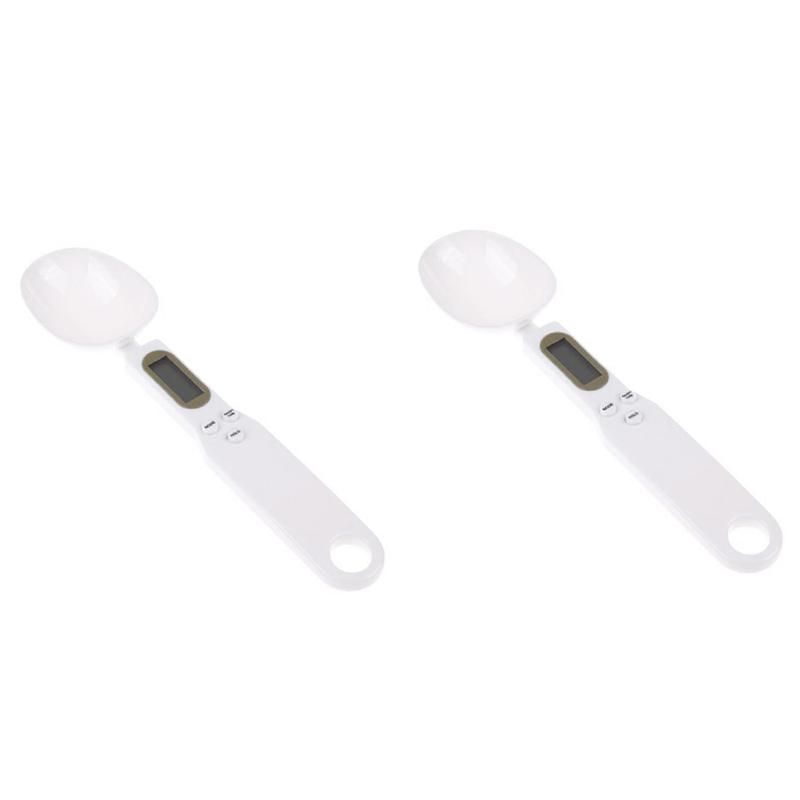 Spoon ABS Digital Lab Kitchen Measuring Weighing Scale Electronic Gram LCD 500 0.1g Modern Family