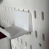 Rust Resistant Pegboard Handle Hanger For Effective Tool Arrangement In Garages And Kitchens Enhances Space Utilization
