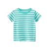 2024 Summer Kids' Striped Short-Sleeve T-Shirt - Trendy Baby Clothing