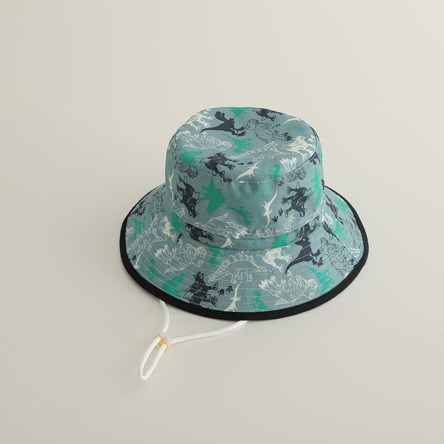 Children New Quick Drying Bucket Hats Summer Sunhat Kids Fishing Hat Sunshade Visor Boys Girls Outdoor Cute Cartoon Beach Cap
