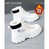 Snow boots women's new winter velvet thickened Martin boots women's shoes short boots warm versatile student cotton shoes