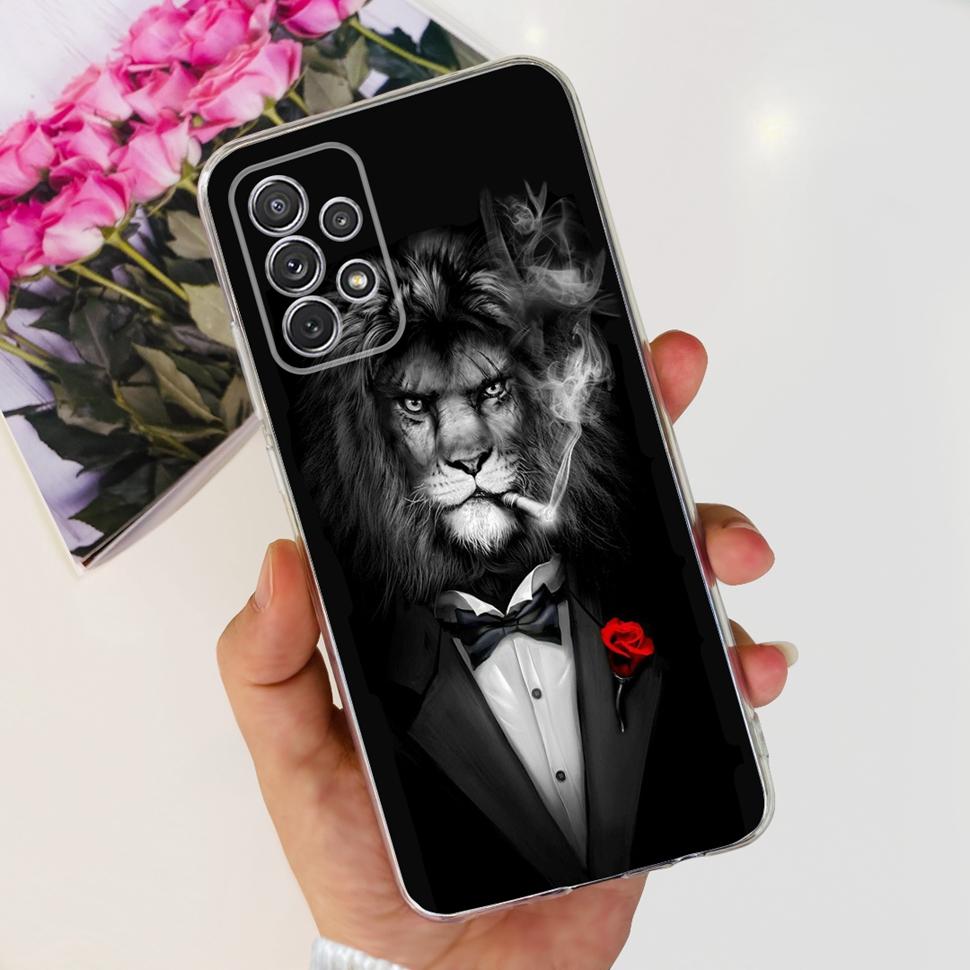 For Samsung Galaxy A53 5G Case Soft Silicone TPU Back Cover For Samsung A53 SM-A536B/DS Case 6.5" Phone Cover Shockproof Bumper