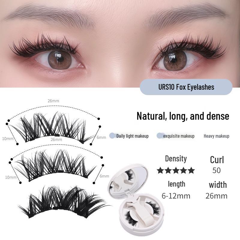 New Style Magnetic False Eyelashes & Curler Set – Little Devil Collection