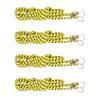 10PCS Rubber Elastic Rope with Hook Heavy Duty Tie Down Stretch String for Binding Packaging Securing Projects