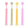 4pcs Cartoon Bear Toilet Seat Lifter Toilet Lifting Devices Avoid Touching Toilet Lid Handle Seat Lifter Bathroom Supply