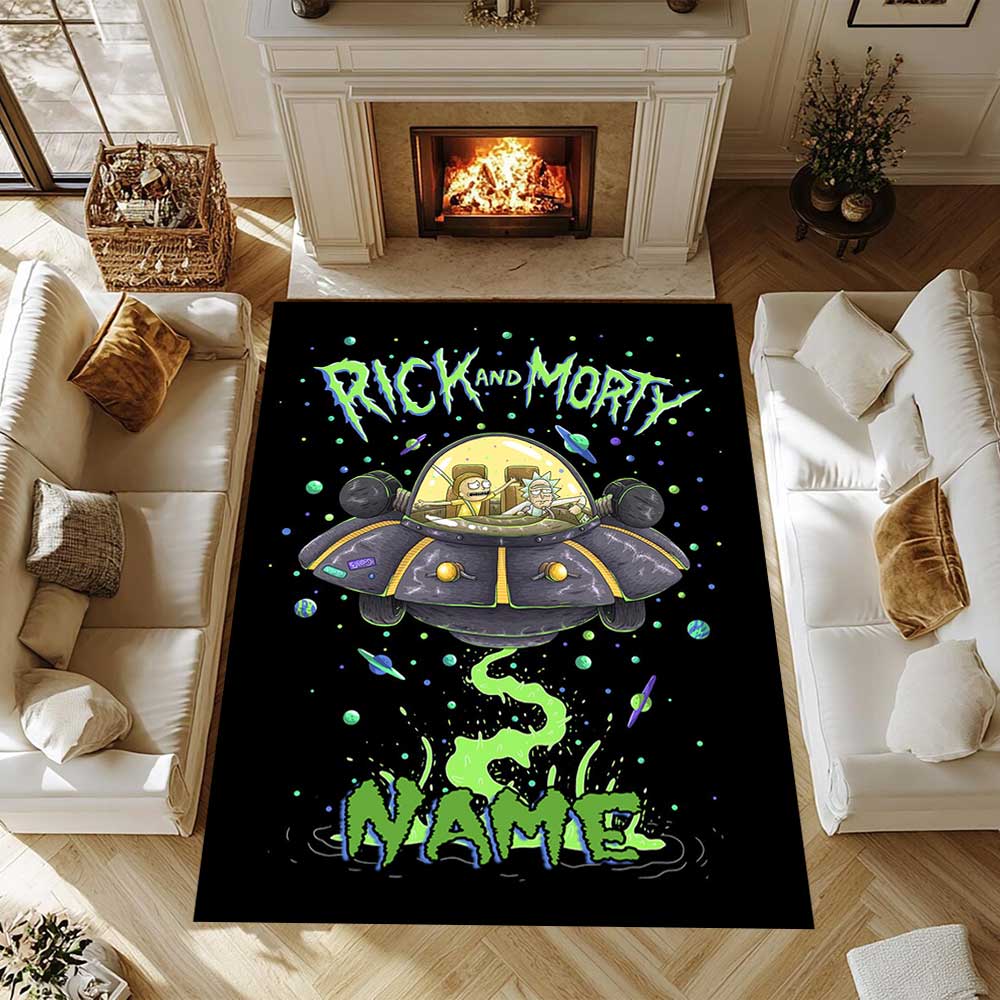 Warner Bros. Películas (7) Personaliza tu alfombra con nombre, cojín para silla de oficina, regalo para dormitorio sala de estar del hogar.