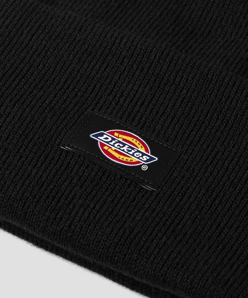 DICKIES Flag Tall Cuff Beanie Black