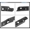 Bumper Bracket Left and Right Side Front Pair For Ford Explorer 2016-2019