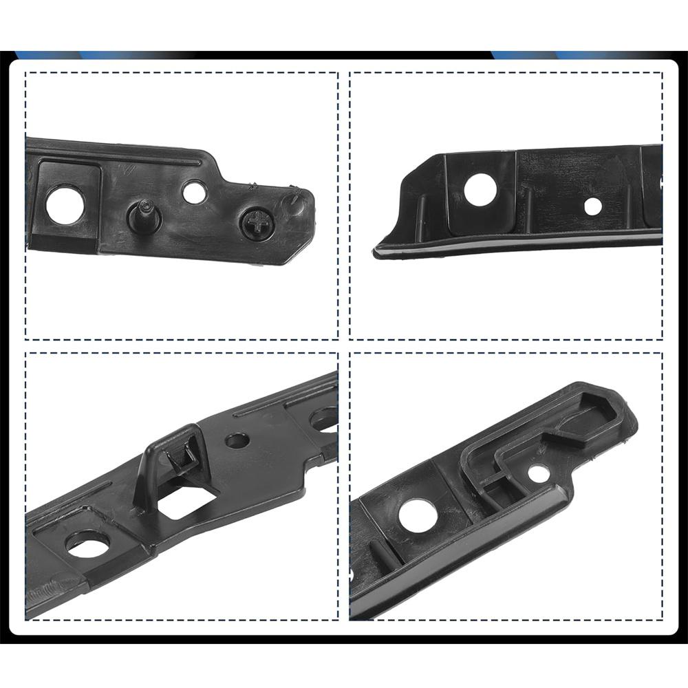 Bumper Bracket Left and Right Side Front Pair For Ford Explorer 2016-2019