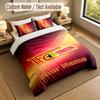 Bedding Set 1 Duvet Cover 2 Pillowcases Union Berlin FC Print Soft Bed Linen Bedroom Decor