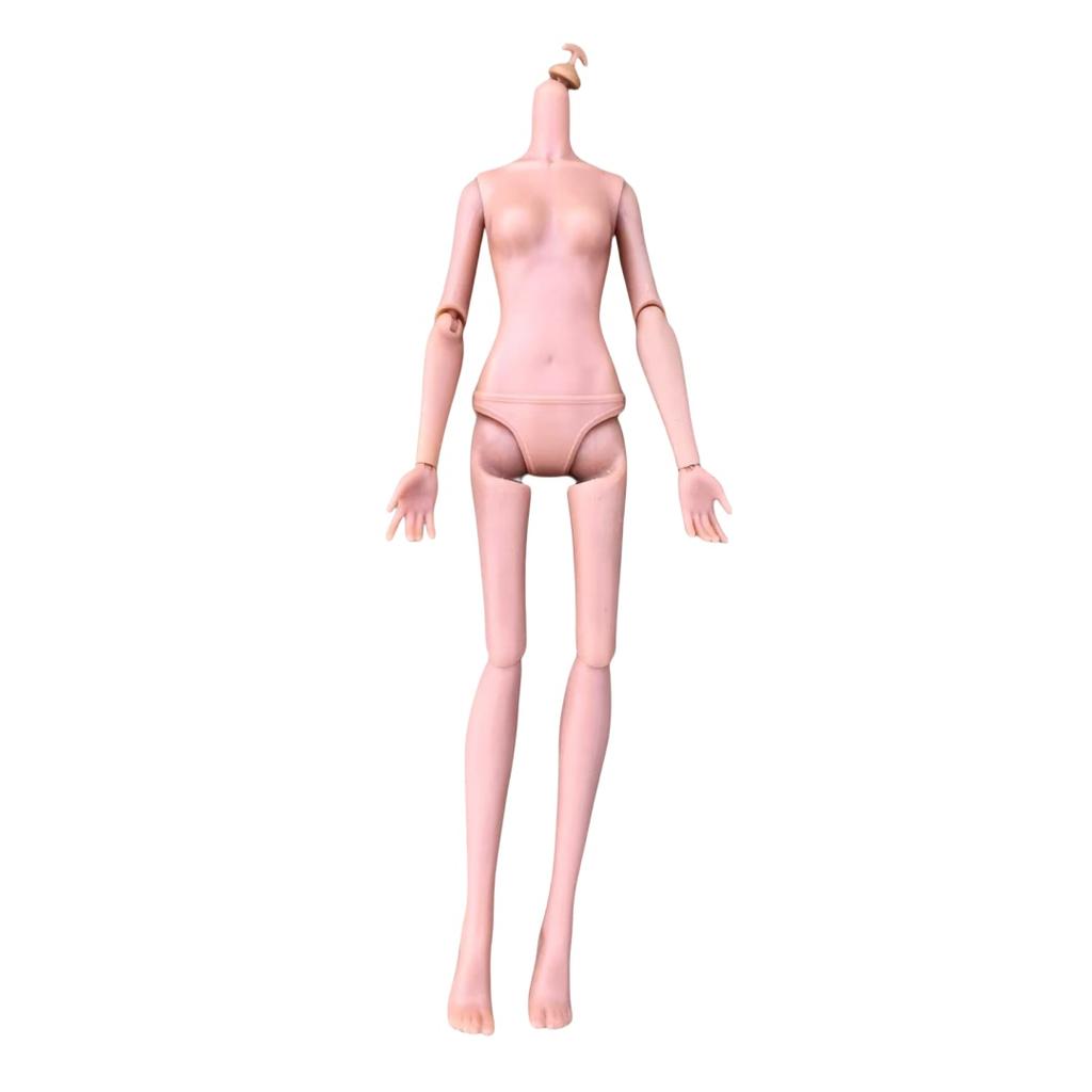 1/6 White Beige Coffee Joints Movable Doll Body Toy Real Eyelashes Heads Girl Collectible Doll Figures Toys