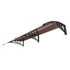 Window Door Awning Canopy 80" X 40", UPF 50+ Polycarbonate Entry Door Outdoor Window Awning Exterior, Front Door Overhang Awning for Sun Shutter, UV,