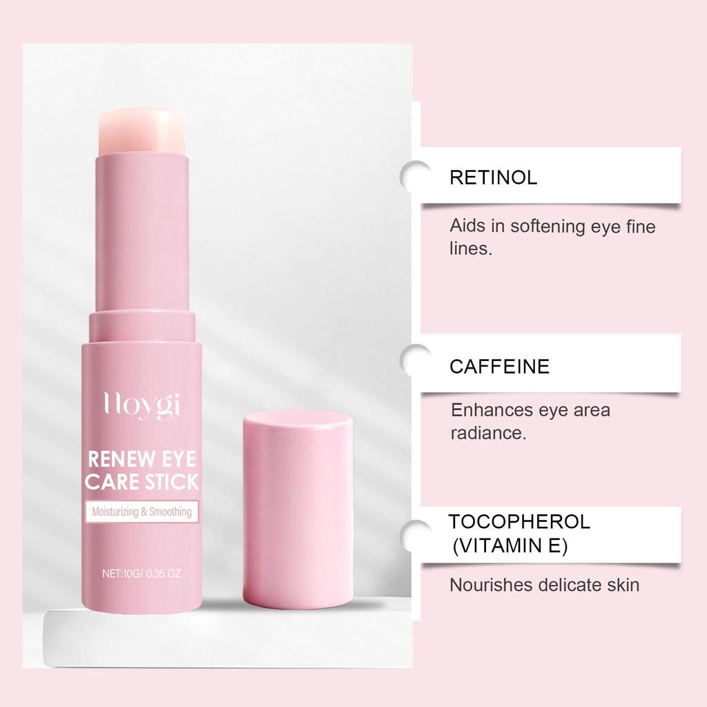 HOYGI Retinol Eye Cream Stick: Hydrating, Bouncy, Easy To Apply & Absorb.