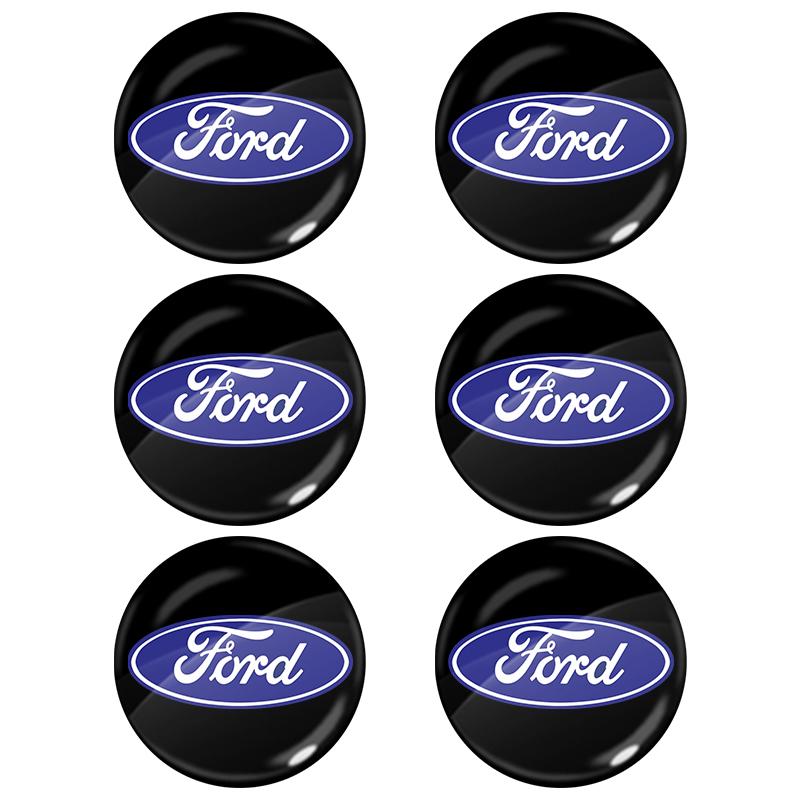 2025 Car Lock Keyhole Stickers Door Lock Protect Car 3D Stickers For Ford Mustang 2005 2006 2007 2008 2009 2016 2017 GT Guitar Eleanor Pickguard