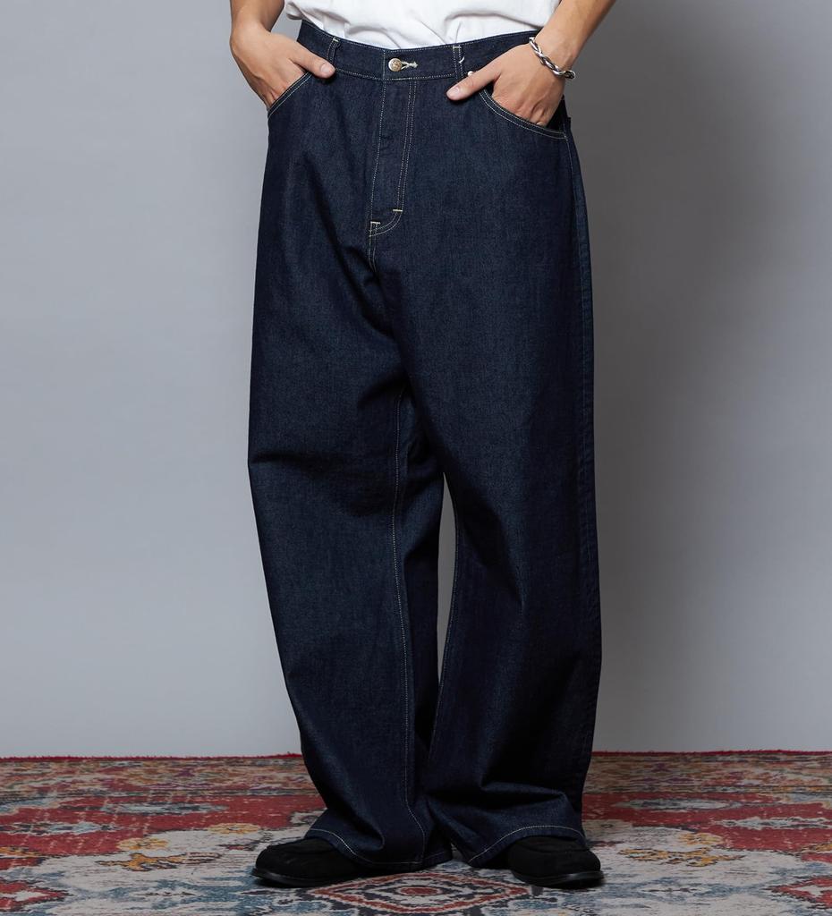 Lee 101 101st Anniversary 101-Z Wide Denim Pants Indigo L PlusLong