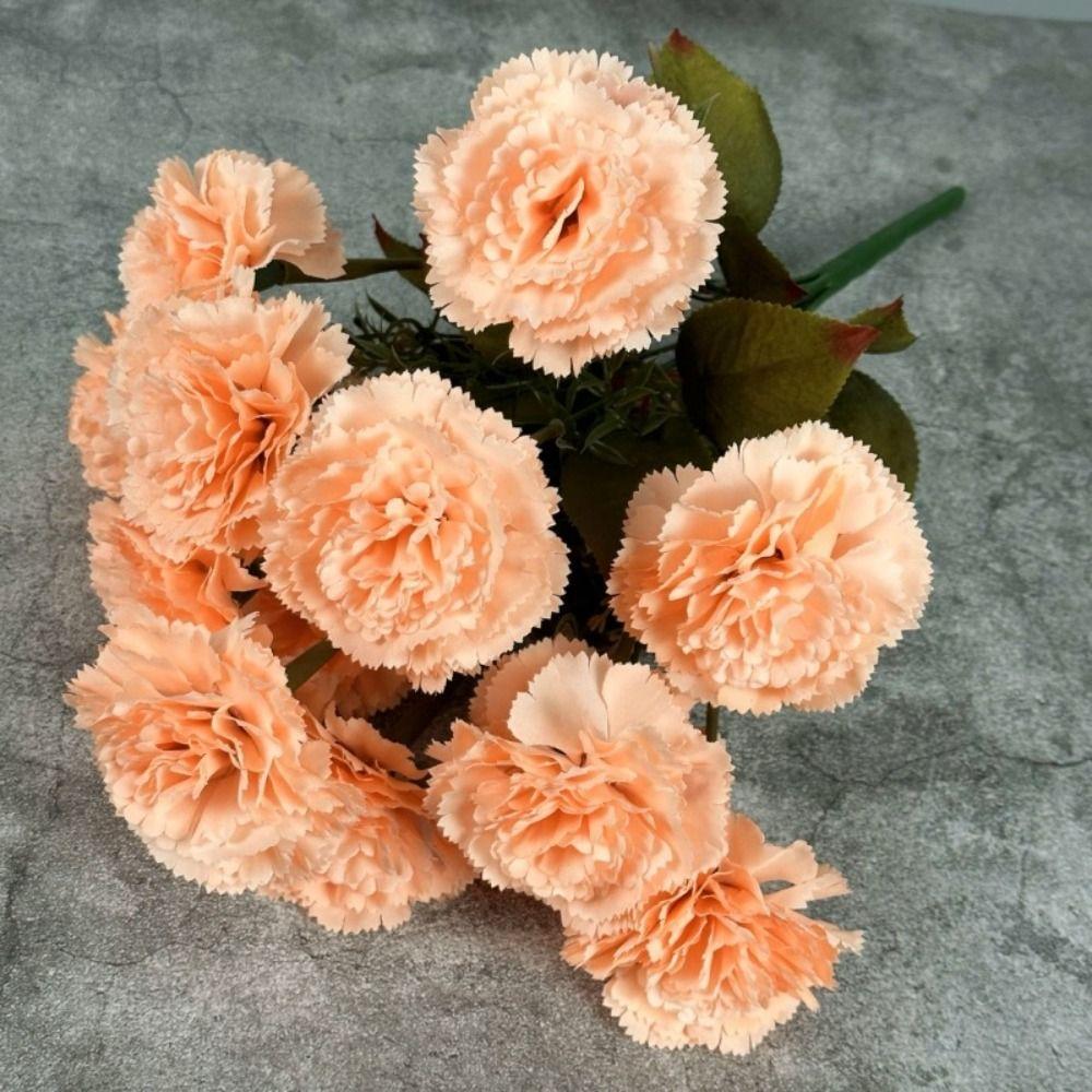 Realistic Artificial Carnations Bouquet 13 Head Simulation Carnations  Home Living Room Decor