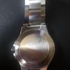 Used COACH Watch Silver Black Dial Ladies