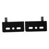 2pcs Stainless Steel Concealed Shaft Multifunction Upper Lower Hinge Clips  Furniture