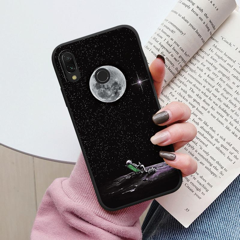 Heart Flower Case For Redmi Note 7 7S Pro Phone Cute Silicone Shockproof Soft Coque For Redmi Note 8 9 Shell Cartoon Girls Cover