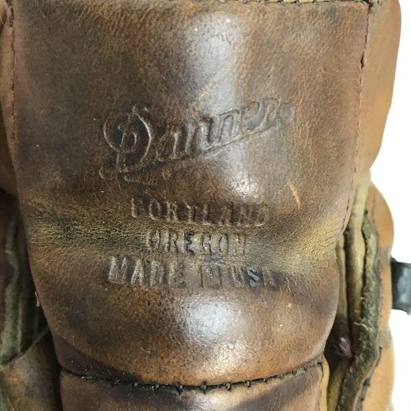 DANNER TRAMLINE 54302 Mountain Boots Brown Made in USA 9.5EE 27.5 Leather Trekking Shoes(USED)