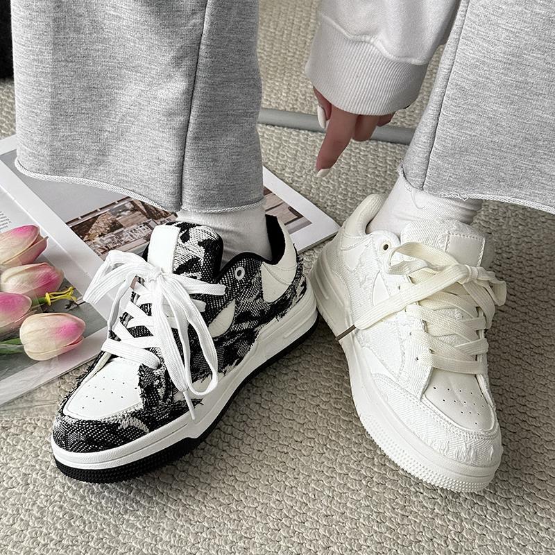 Couple Sneakers Casual Daily Ins Trend Niche Design Mandarin Duck Shoes Dopamine Color Matching Casual Day Women Sneakers Man Re