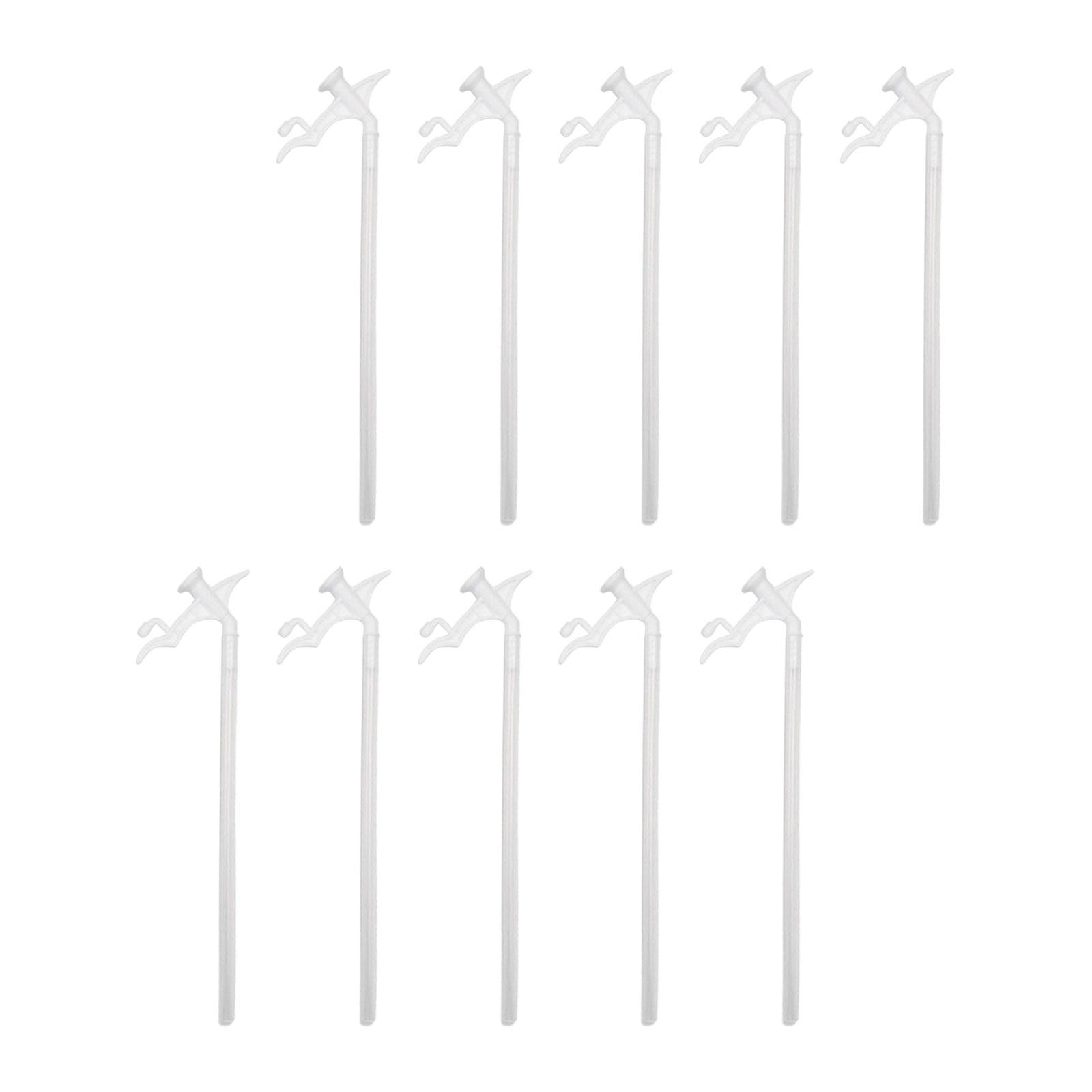 

10x Spray Foam Replacement Tubes Transparent Spray Foam Sealant Tube Durable Length 16cm Tips Replace Part Replacement Tube чистый