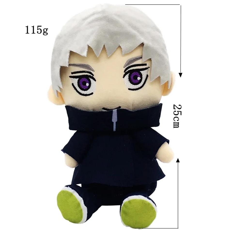 Jujutsu Kaisen Plush Satoru Gojo Fushiguro Megumi Itadori Yuji Inumaki Toge Anime Figure Stuffed Kawaii Doll Children's Gift Toy