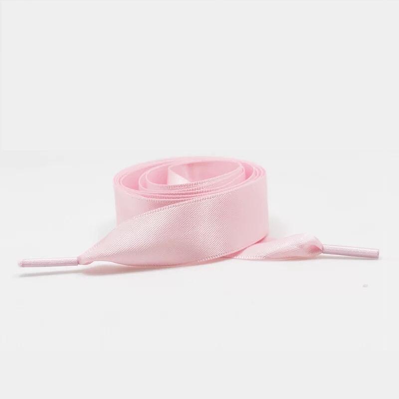 1 pereche 2 CM lățime șireturi satinate plate din panglică de mătase șireturi cizme adidași șiret 19 culori lungime 80CM 100CM 120CM S-1
