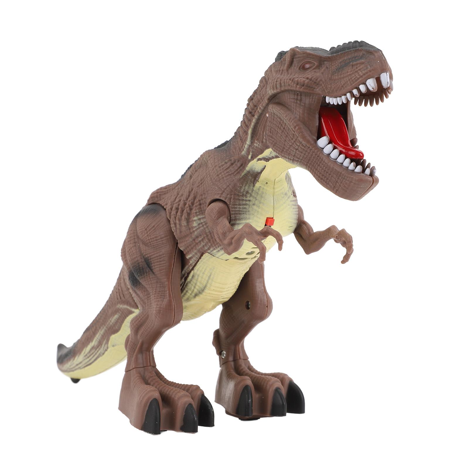 Dinosaur Toy   Battery Powered Plastic with Light Roaring Sound Electric Walking Dinosaur Toy for Boys Girls Gift