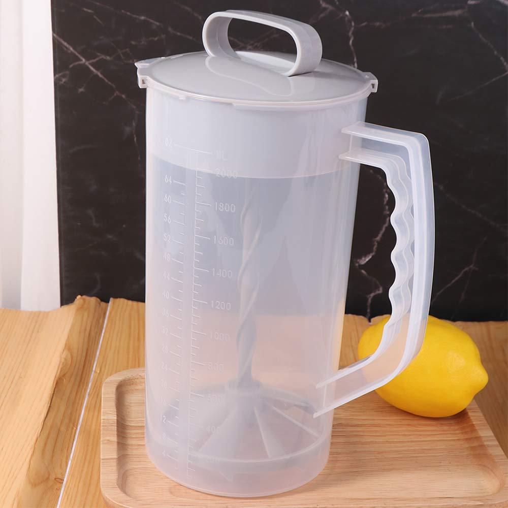 Manual Mixing Pitcher Heat Resistant Beverage Blending Container  Milktea Shop