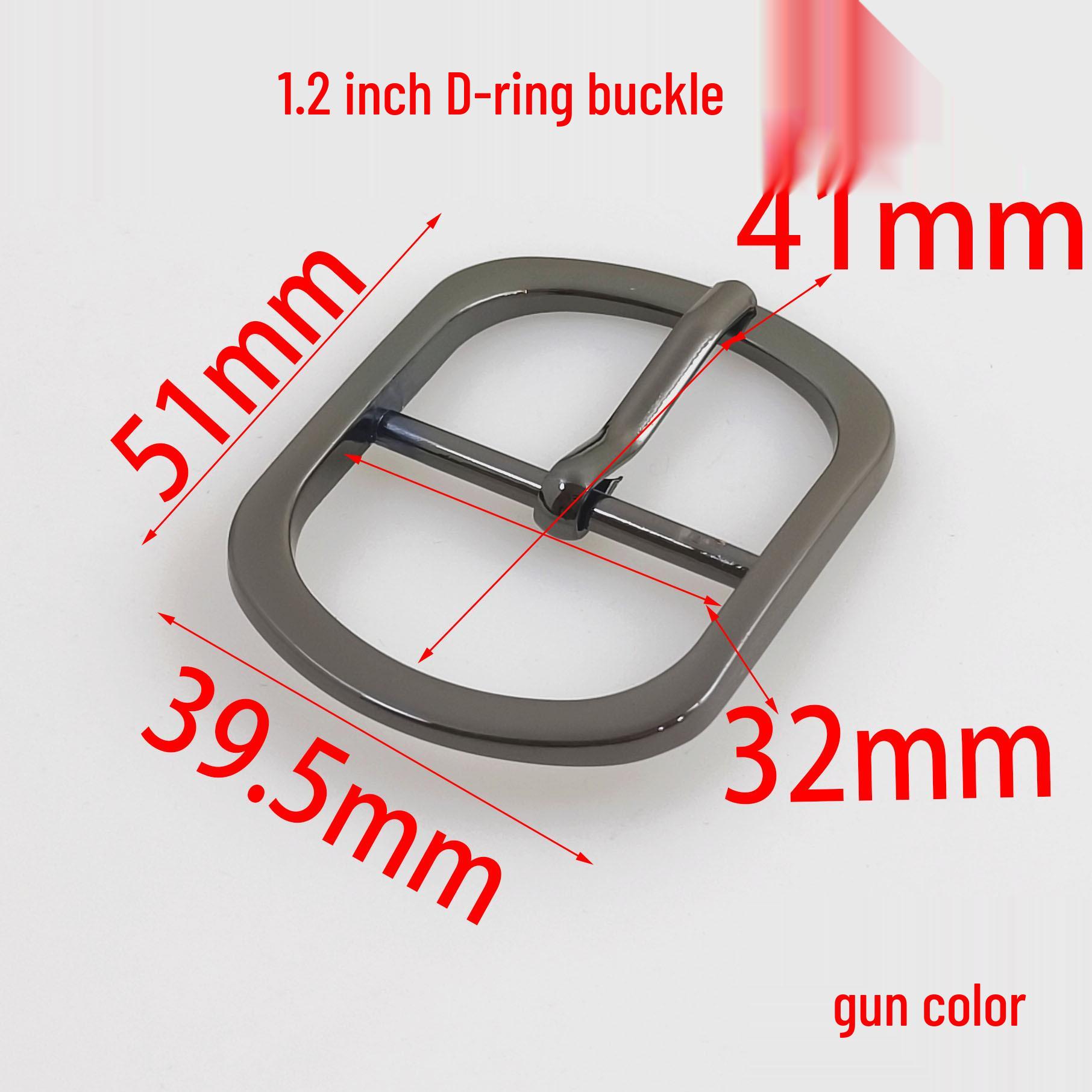 1  (32MM) Овальная пряжка с двойной перекладиной для багажа, сумок, фурнитура, регулировка ремня